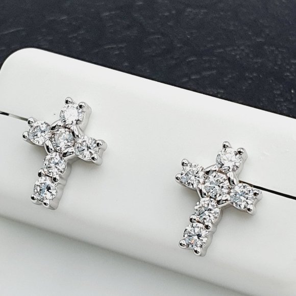 - "925 sterling silver luxury CZ earrings for women/girls, Best for gift… - Picture 4 of 11